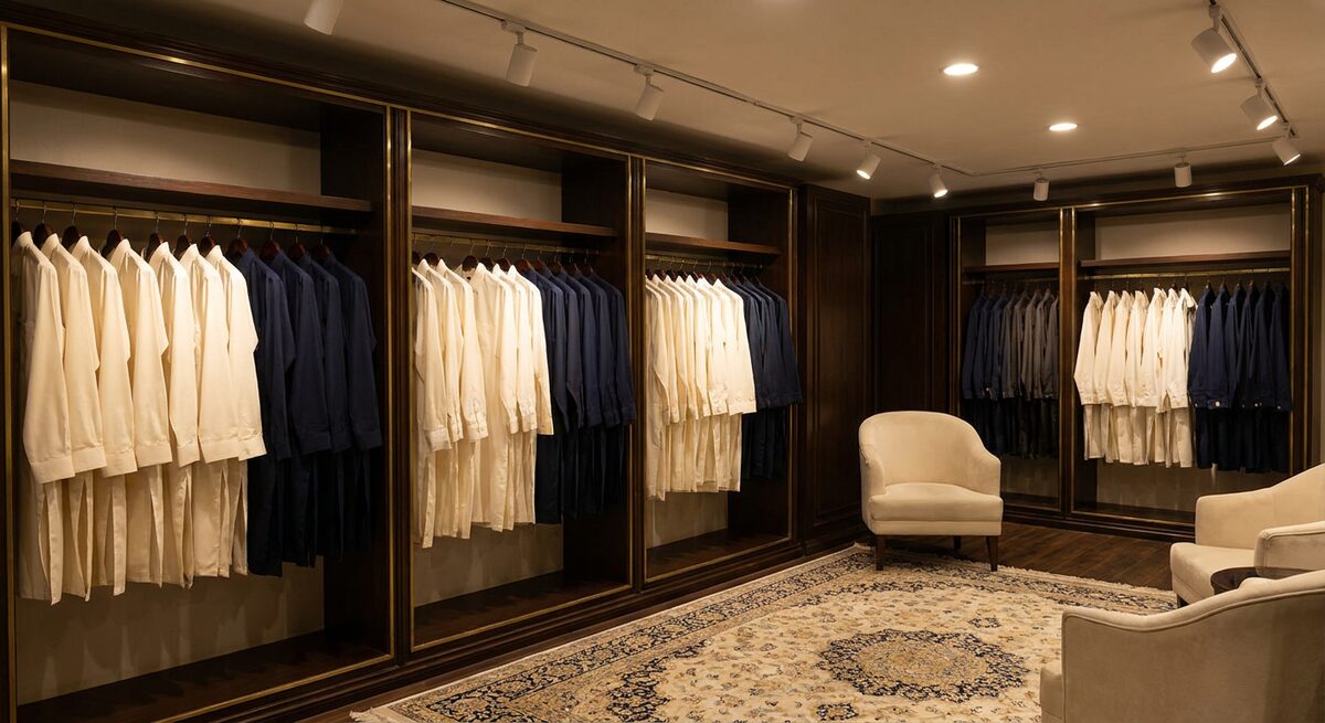 Nadeem Garments Store Interior